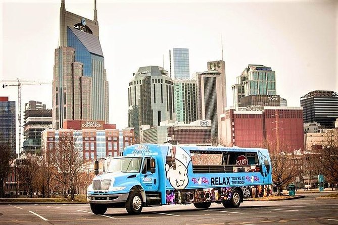 2 Hour Party Bus with Bartender and DJ 21+ - The main event: cruising Downtown Nashville for about two hours