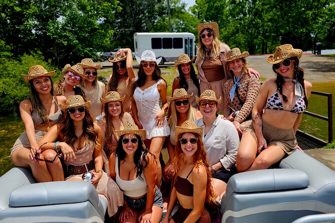 30ft Double Decker Triple Slide Party Boat with Captain up to 22 - Getting there at 3979 Bell Rd and making the most of your time