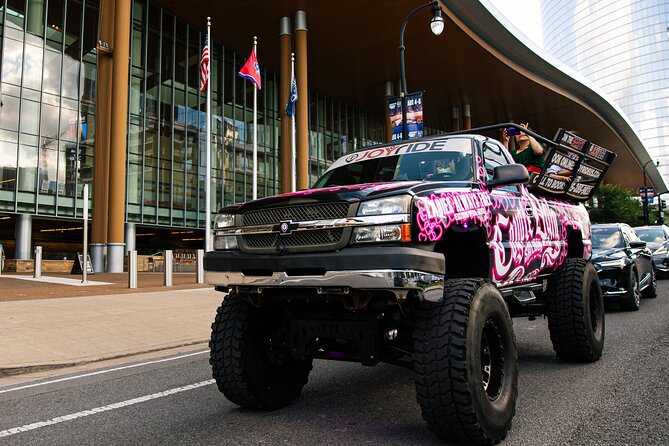 90-Minute Monster Truck Joyride City Tour of Nashville - The Real Route Value: Broadway, Country Music Hall of Fame, and Music Row