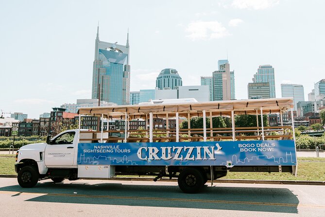 Cruzzin' Nashville Narrated Sightseeing Tour by Open-Air Vehicle - Entering The 747 Bar Scene Before Your Ride
