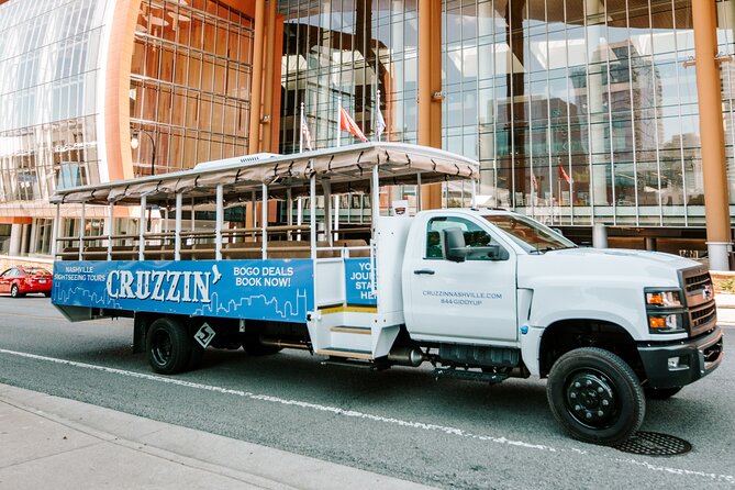 Cruzzin' Nashville Narrated Sightseeing Tour by Open-Air Vehicle - Group Size, Comfort, and Realistic Expectations