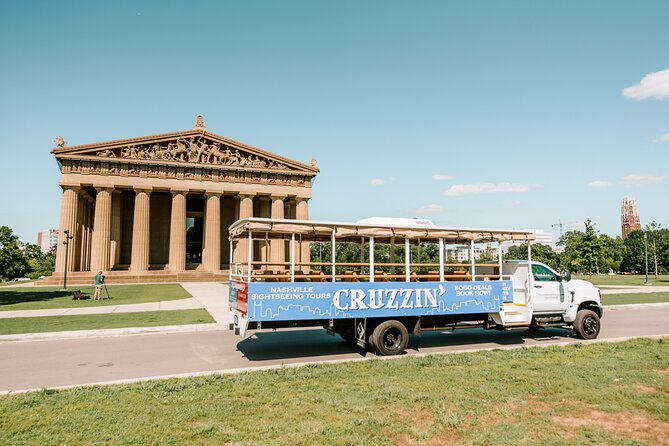 Cruzzin' Nashville Narrated Sightseeing Tour by Open-Air Vehicle - Parking, Timing, and Getting There Without Stress