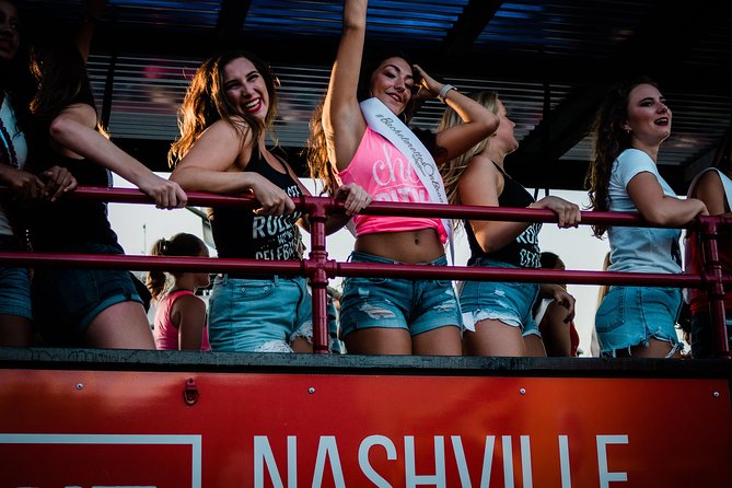 Downtown Nashville Public Party Tractor 21+ Only - Inside the Tractor: DJ Sets, LED Dance Floor, and Saddle Seats