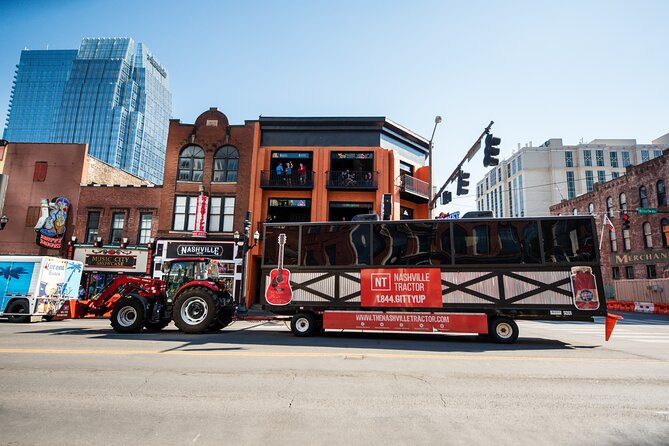 Downtown Nashville Public Party Tractor 21+ Only - The Onboard Bar Rules: Drinks Extra, $6–$9, No BYOB