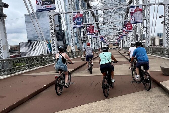 Downtown Nashville's Hidden Gems E-bike Tour - First Horizon Park, sports landmarks, and photo time on the east bank