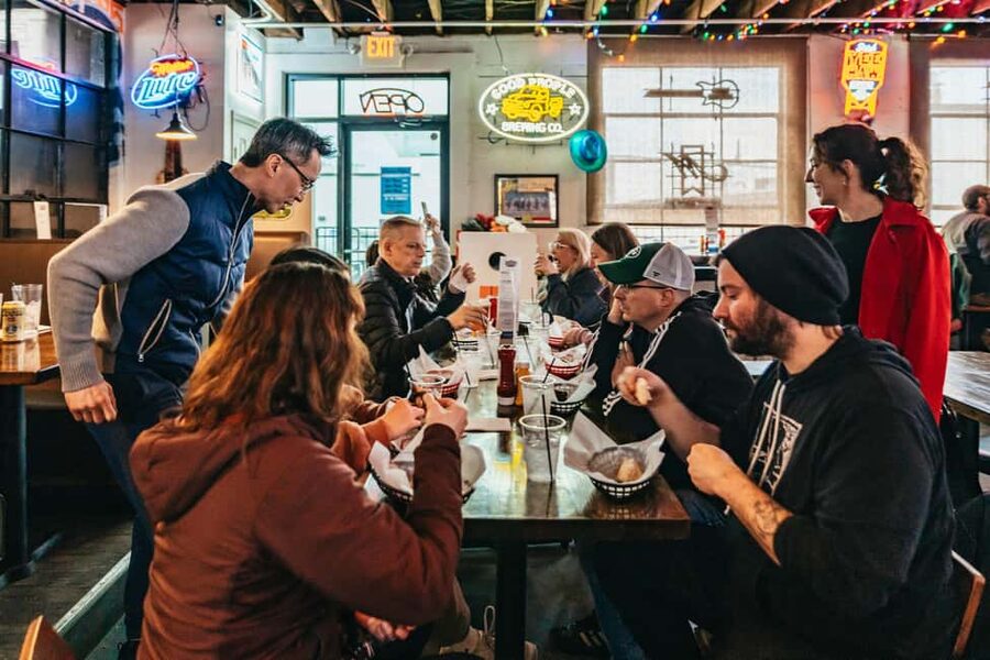 East Nashville Walking Food Tour with 5+ Tastings - Retro diner stop with the Somebody Feed Phil moment