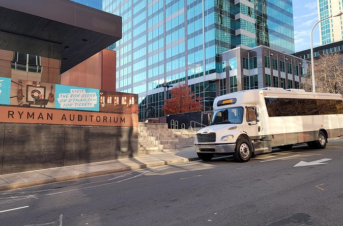 Explore Nashville by Bus with Ryman & Country Music Hall of Fame Upgrade Option - Start at the Joyride office, end at the Hall of Fame