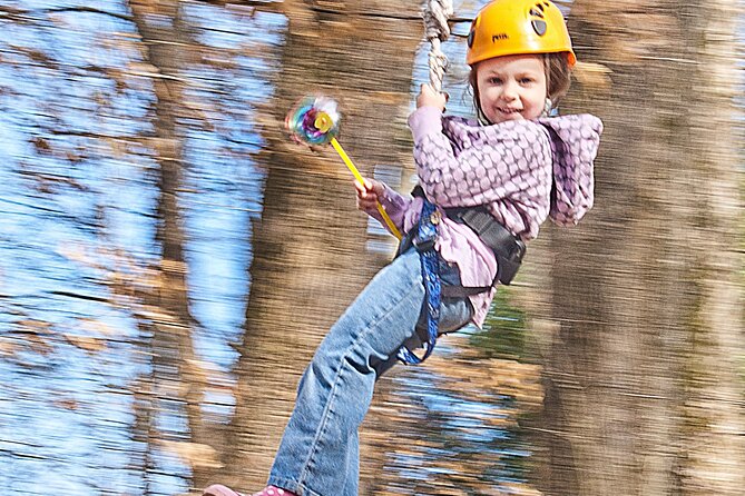 Fontanel Zipline Forest Adventure at Nashville North - The Zipline Ride Breakdown: What You’ll Do Between Platforms