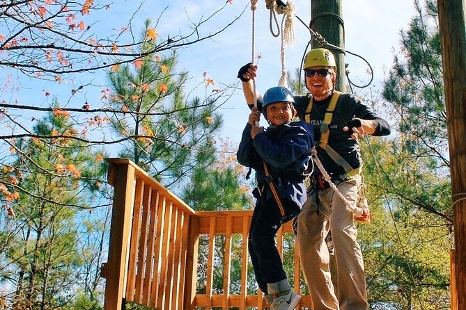 Fontanel Zipline Forest Adventure at Nashville North - Old-Growth Forest Views and the Guide’s Wildlife Commentary