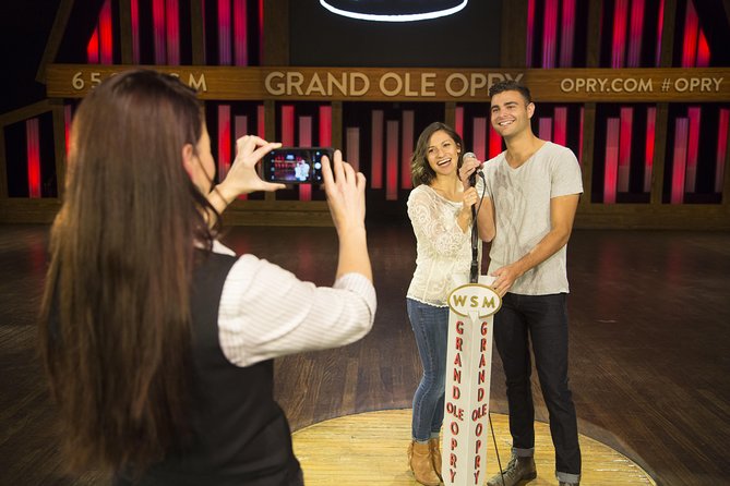 Grand Ole Opry House Guided Backstage Tour in Nashville - Step onto the wooden circle: stage time and photo strategy