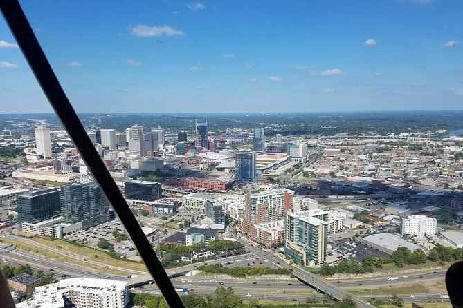 Helicopter Tour of Downtown Nashville - Night and sunset flights: when the city lights do the talking