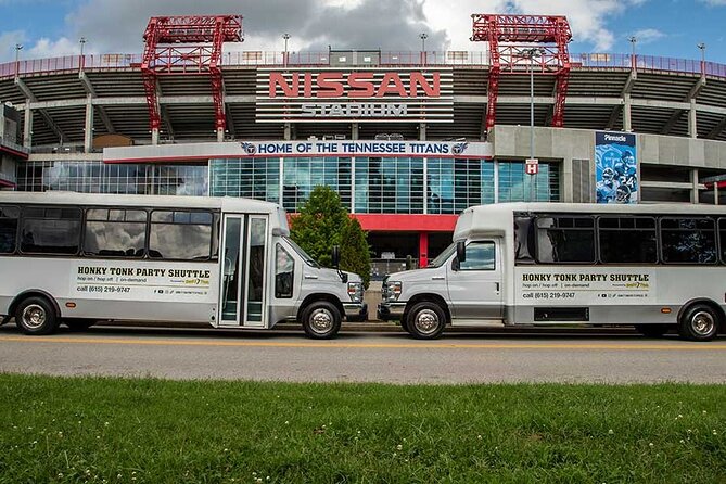 Honky Tonk Party Shuttle Airport - Private Pickup From BNA to Broadway-Style Downtown