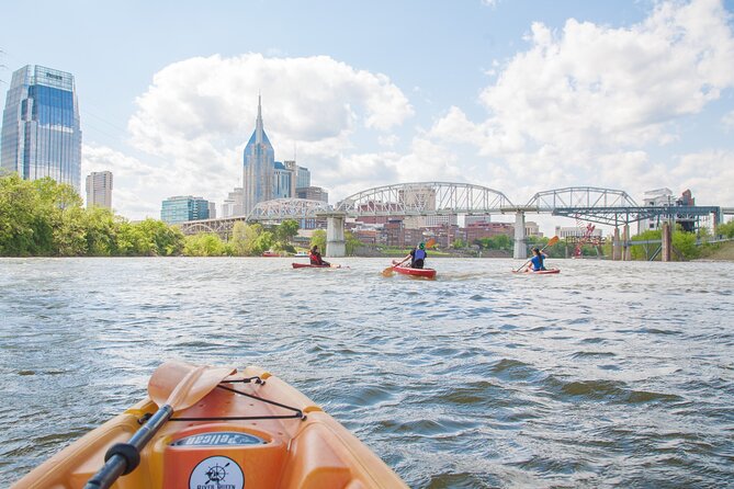 Kayak Scavenger Hunt in Downtown Nashville - Kayak Quest Route: Shelby Park to Downtown on the Cumberland River