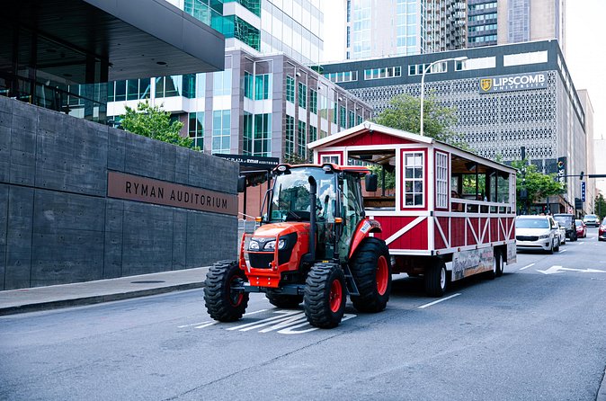 Narrated Sightseeing Tractor Tour of Nashville - The Capitol and the Local-Facing Side of Downtown