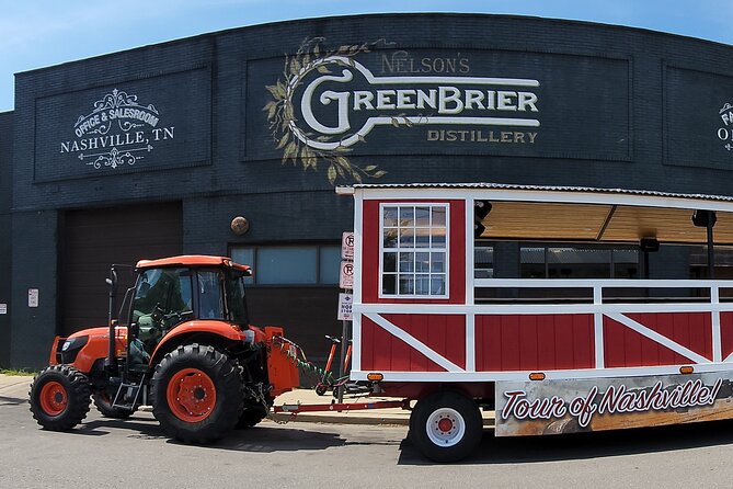 Narrated Sightseeing Tractor Tour of Nashville - Farmers’ Market and Flea Market Stops for Real TN Finds