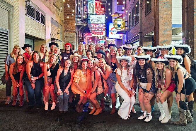 Nashville Bar Crawl with VIP Club Entrance and Bonus Shots - Walking, Stairs, and Keeping Your Shoes Game Strong