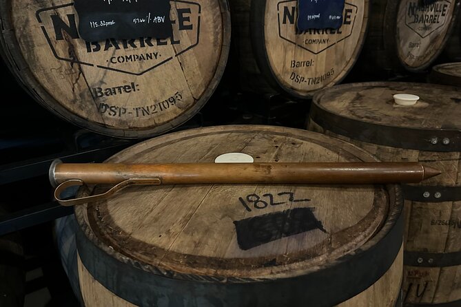 Nashville Barrel Co "Flight from the Barrel" Whiskey Tasting - The core experience: three drams straight from the barrel