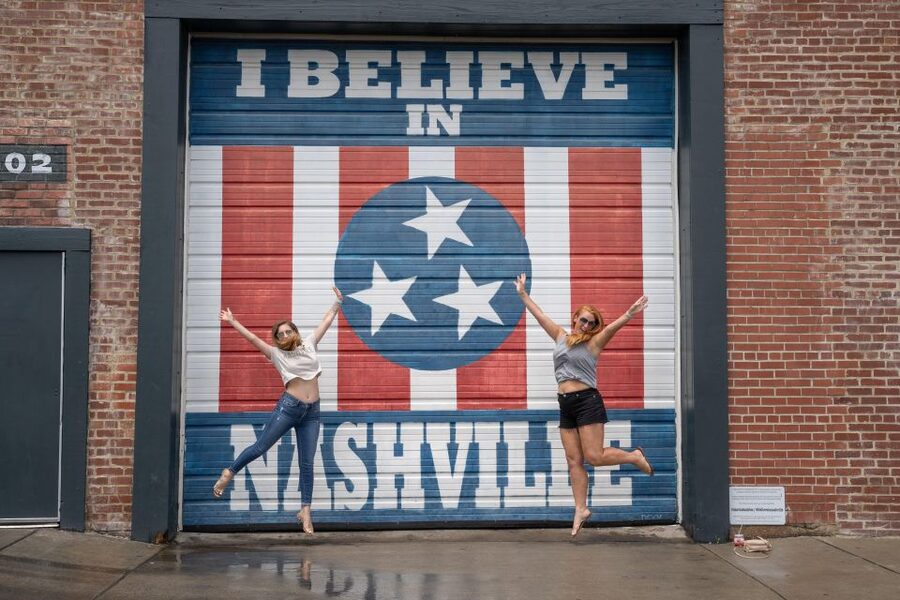 Nashville: Boutique Shopping and Bar Cart Tour - Entering The Joyride Nashville Start Point