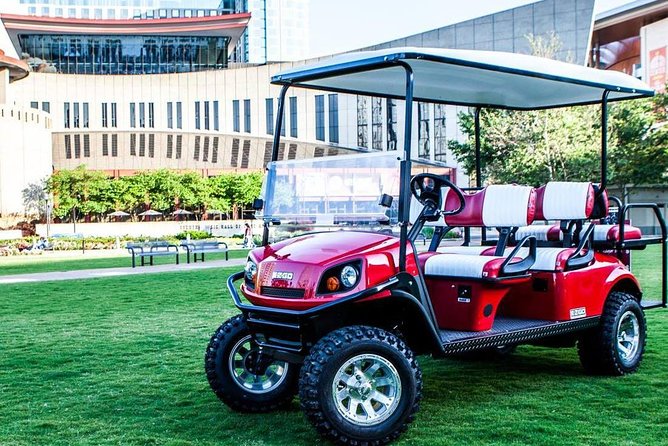 Nashville Brewery & Distillery Tour by Golf Cart - Downtown views and mural drive-bys that break up the route