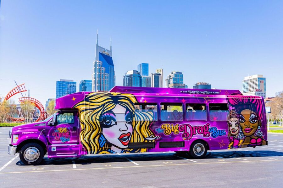 Nashville: Drag Queen Party Bus w/Games, Dancing & Drag Show - The Drag Show + Games: Why the Queens Make It Feel Personal