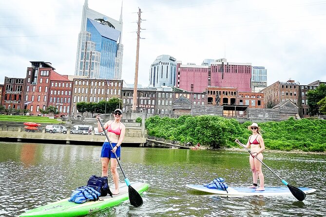 Nashville Guided Paddleboard Tour along Cumberland River - When the river gets windy: the team’s flexibility