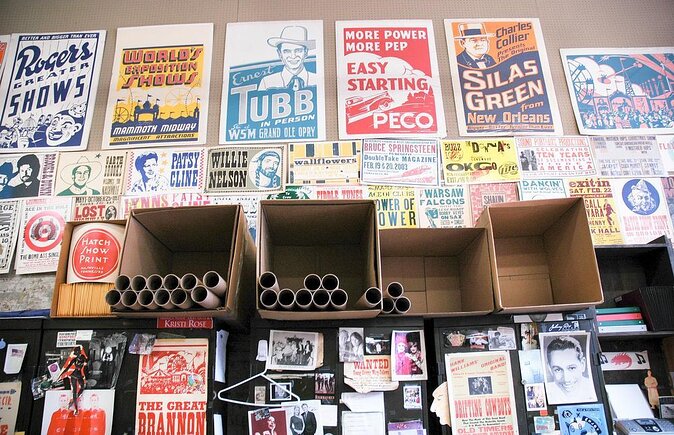 Nashville Hatch Show Guided Letterpress Tour with Souvenir Poster - Nashville’s Letterpress Factory: Where Music Posters Get Made