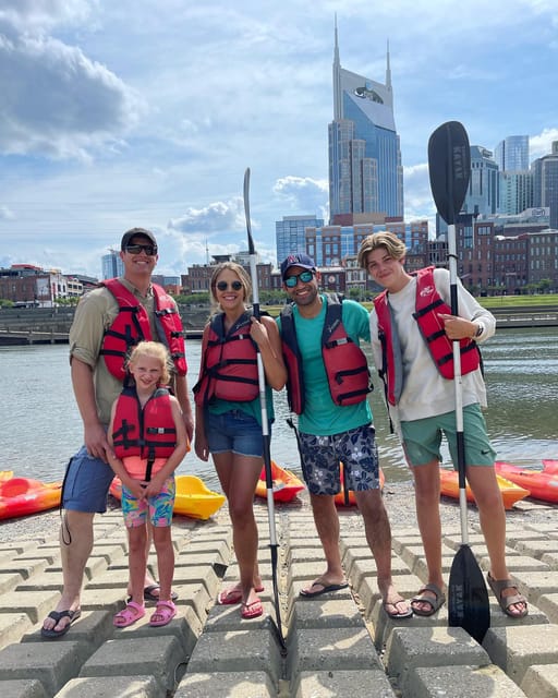 Nashville: Kayak Tour with Skyline Views - Meeting at Shelby Park Boat Ramp: parking, orange kayaks, and group timing