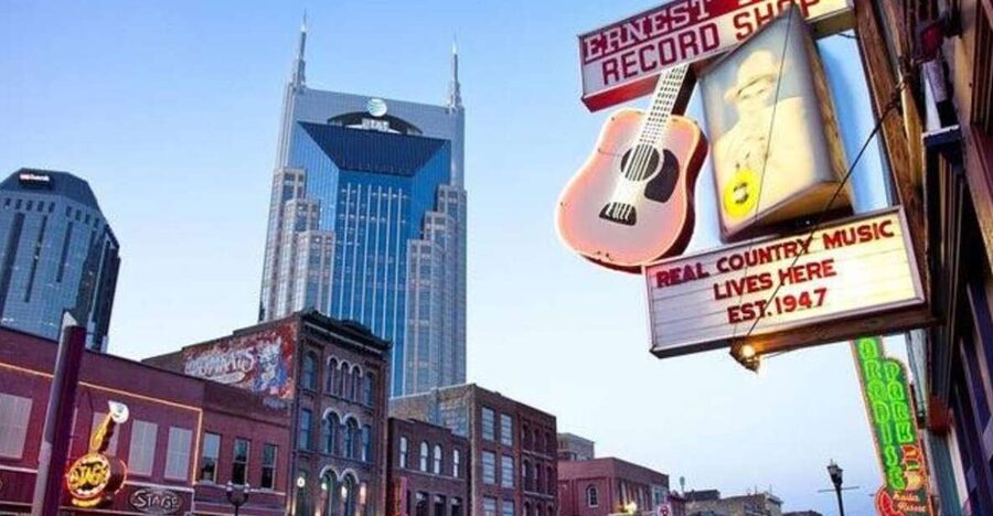 Nashville: Private City Tour with Local Singer-Songwriter - Price and value for a $455 private group tour (up to 6 people)
