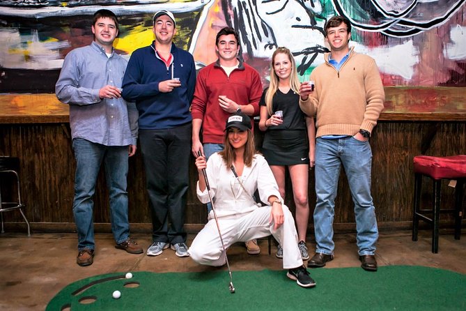 Nashville Pub Crawl Golf Game by Golf Cart - The big idea: bar golf turns a pub crawl into a real game