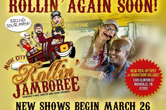 Nashville Rollin Jamboree Comedy & Country Music Sing-Along Tour - Price and value: what $49.99 buys you in real terms