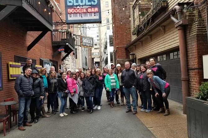 Nashville's Honky-Tonk Walking Sightseeing Pub Crawl - Printer’s Alley Gets the Ghost-Story Treatment