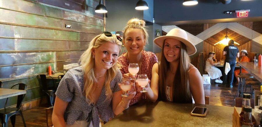 Nashville: Sip n' Shop Guided Walking Tour - LA Jackson rooftop drink stop: a break that feels like a reward