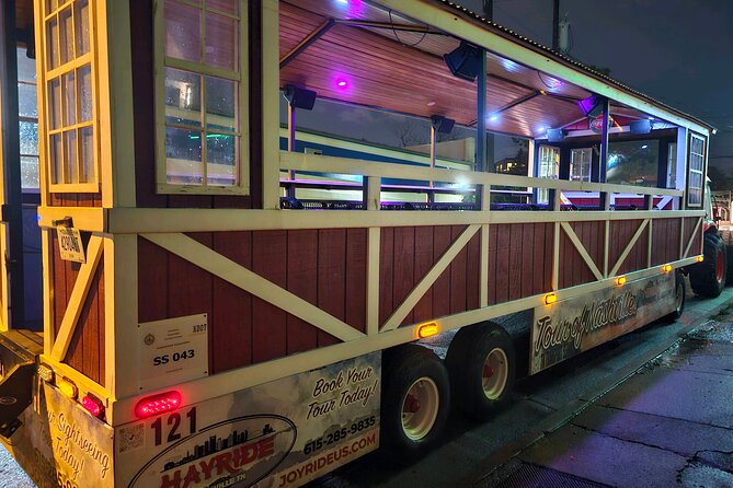 Night-Time Hayride Sightseeing Tractor Tour of Nashville - Where the Tractor Takes You: A Stop-by-Stop Look at the Sights