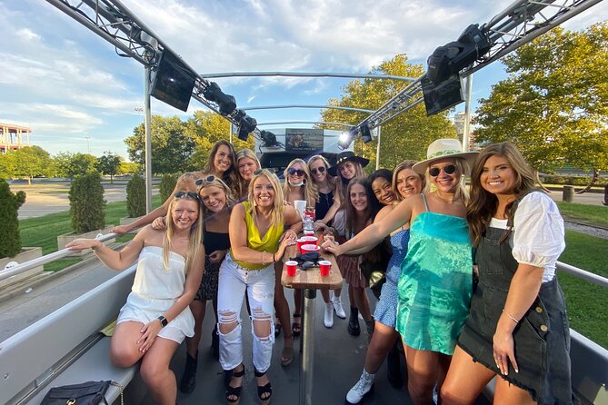 Open Air Party Bus with DJ & Bartender 21+ - Key things to know before you board