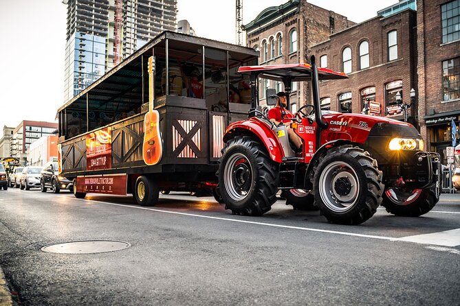 Private Downtown Nashville Party Tractor Tour 21+ Only! - Why a tractor tour works so well for Nashville groups