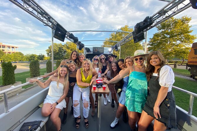 Private Open Air Party Bus with DJ & Bartender 21+ - Who this 21+ party bus tour suits best
