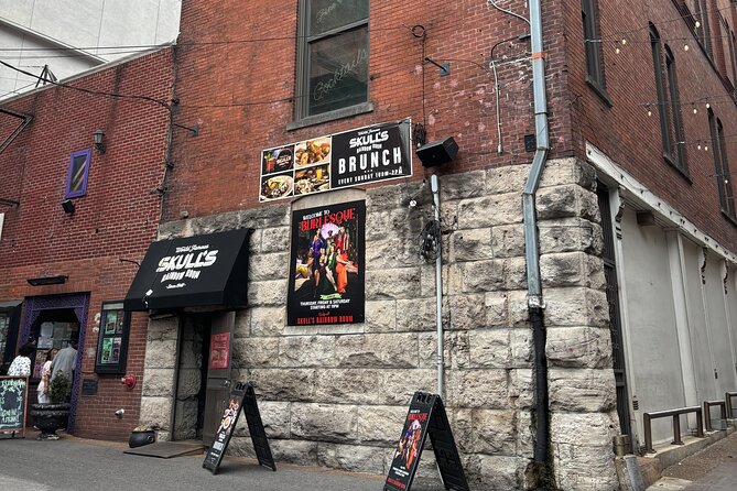 Spirits of Nashville Haunted Pub Crawl - Printers Alley at 5pm: what you’re really buying