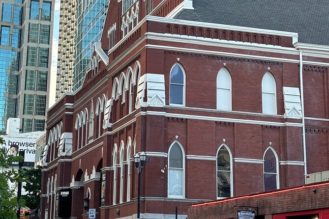 Spirits of Nashville Haunted Pub Crawl - Stop 2: Ryman Auditorium, seen close without the ticket hassle