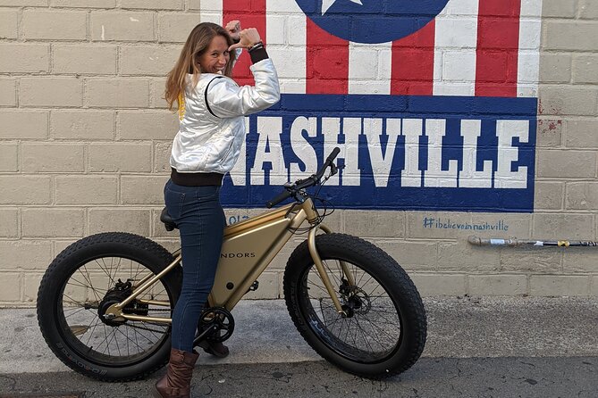 The Original Music City Electric Bicycle Guided City Tour 16miles - The bike setup, included gear, and real safety on the road